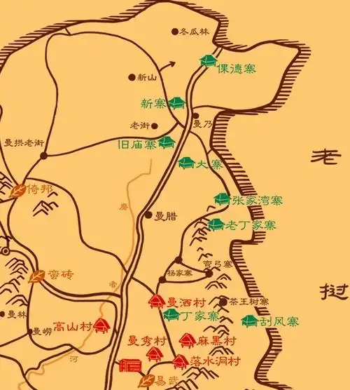 普洱茶三大茶区之西双版纳茶区勐腊县