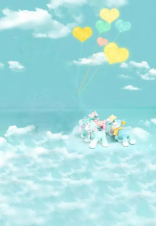 卡能儿童背景蓝色大图图片背景素材免费下载,图片编号160985_搜图123