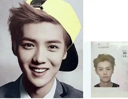 杨洋李易峰赵丽颖陈学冬鹿晗吴亦凡明星证件照真容对决