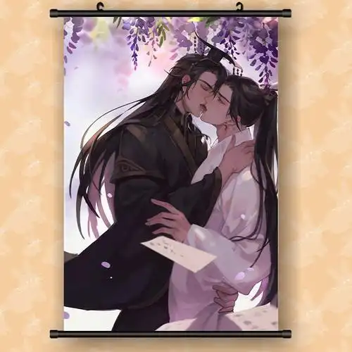 海棠微雨共归途海报二哈与他的白猫师尊挂画楚晚宁墨燃海报卷轴墙纸