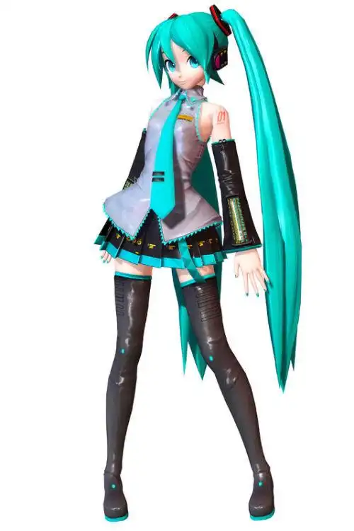 求初音未来公式服原图