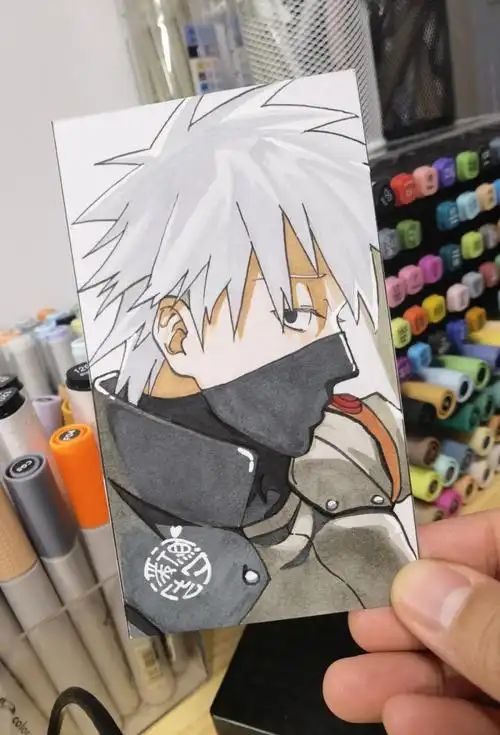 旗木卡卡西男友视角一步一步教你画