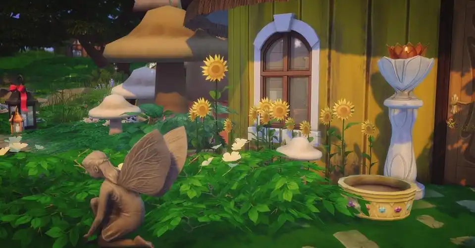 原创交易区 69 【千层】【童话故事系列】蓝精灵de蘑菇屋 礼物房子