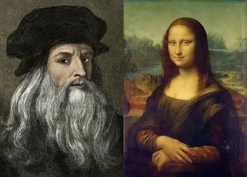 意大利历史学兼小说家称名画蒙娜丽莎中的女主角是一名中国奴隶