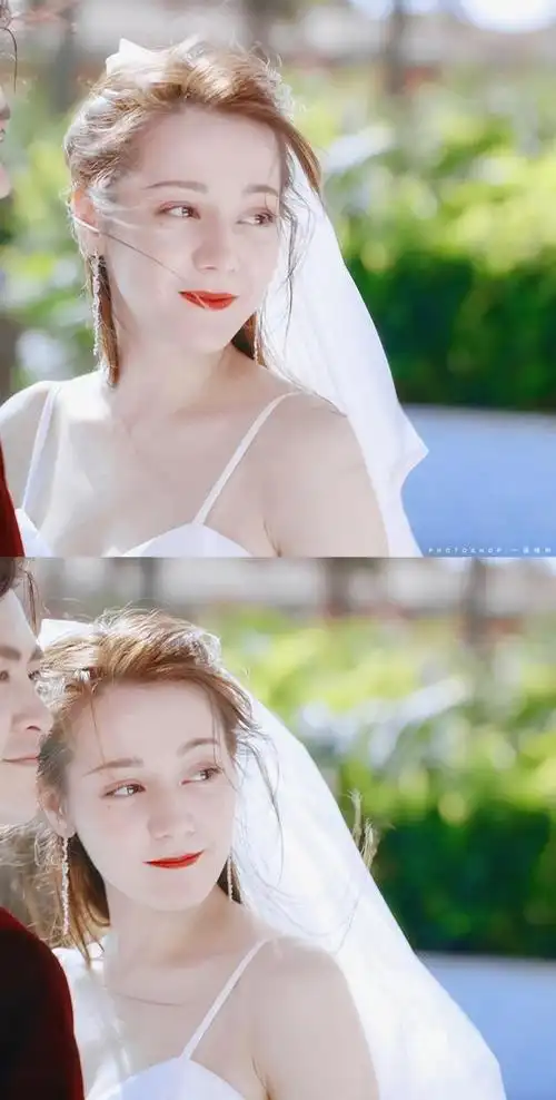 迪丽热巴婚纱造型惊艳!水蛇腰完美驾驭鱼尾裙被赞人间仙子