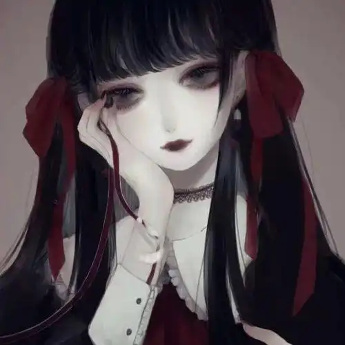 眼睛头像女只要眼睛动漫黑暗系