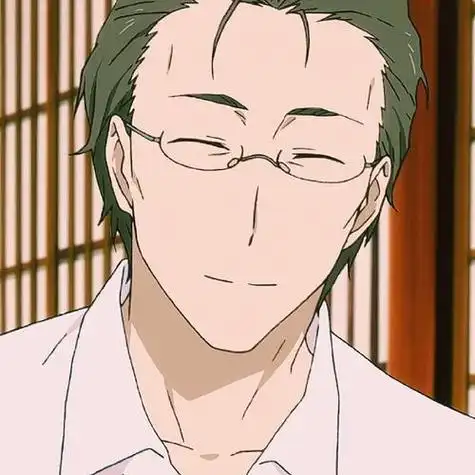 成熟大叔的二次元头像图片