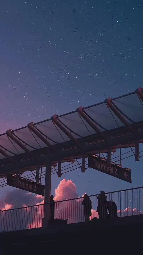 唯美浪漫月色摄影手机壁纸