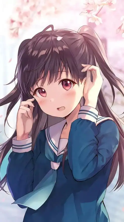 全屏无水印动漫壁纸你对我而言未知略带着新鲜