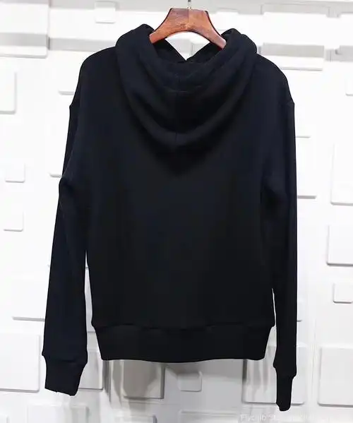 永不过时的经典款guccicococaptain涂鸦logo字母黑色连帽卫衣帽衫男女