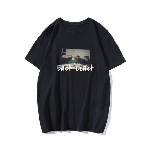 法老pharaoh同款活死人说唱rapper厂牌ins超火夏季宽松短袖t恤男