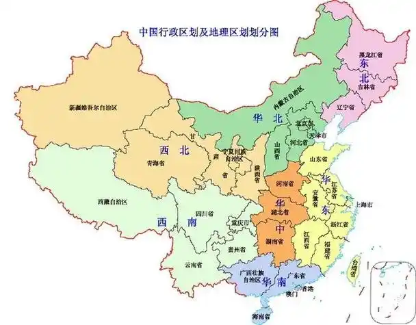 各省城市名称和简称:23个省,5个自治区,4个直辖市,2个特别行政区,中国