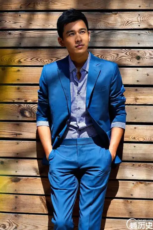 乔振宇休闲西装写真 引领初夏绅士风(1/5)
