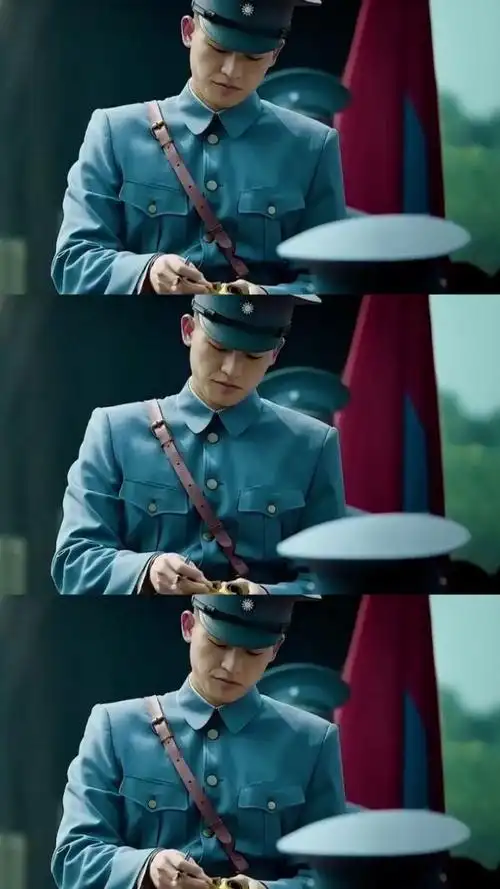 欧豪化身霸气军长,手写命令