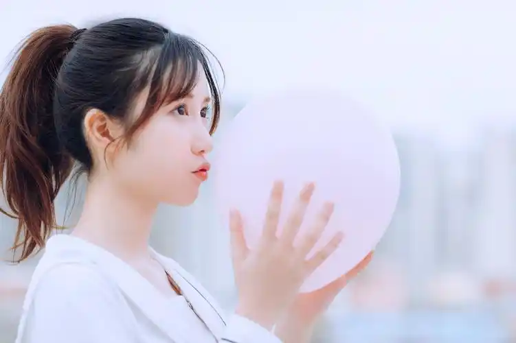 校花女神米咪开学季美图曝光翘马尾轻盈青春尽显童真可爱