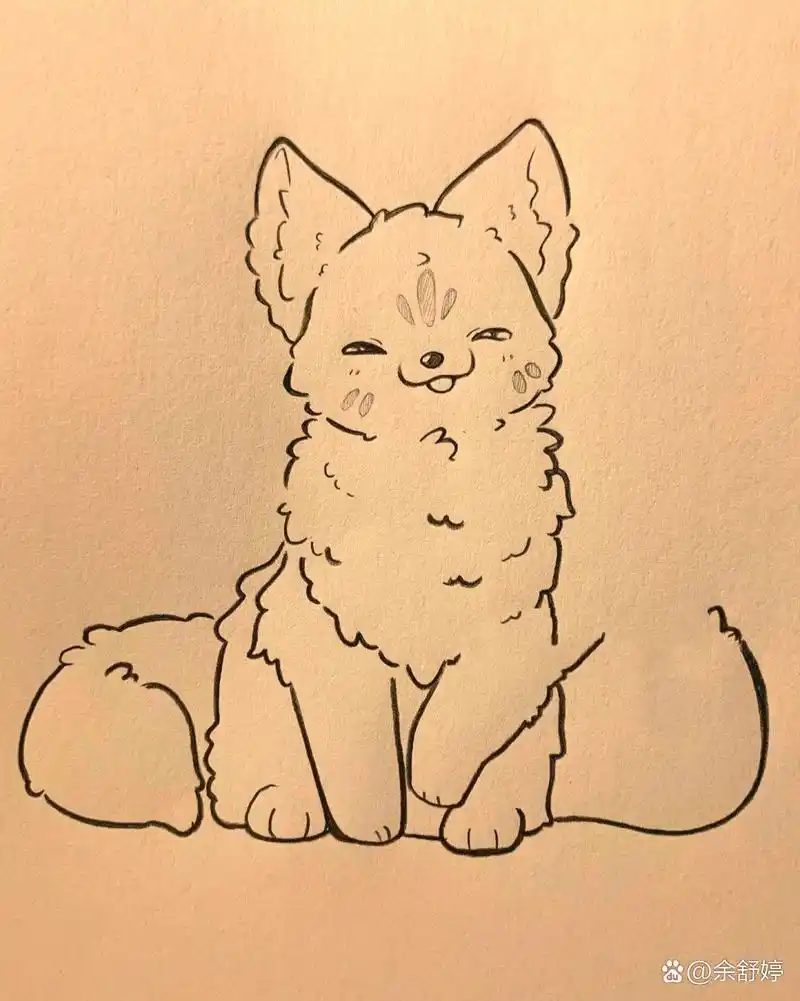 笔尖下的九尾狐