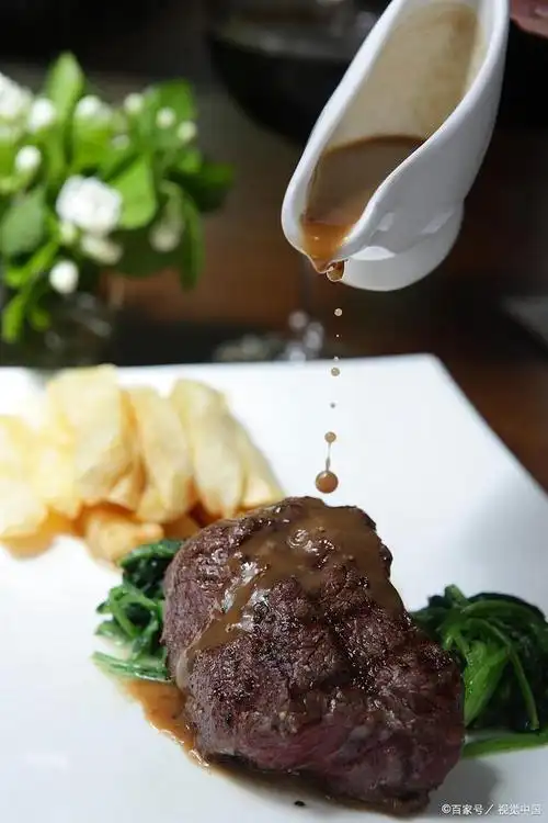 美味的西餐牛排