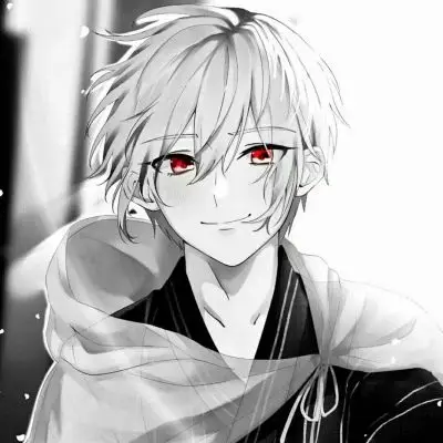 宋知意黑白二次元酷帅高冷男漫