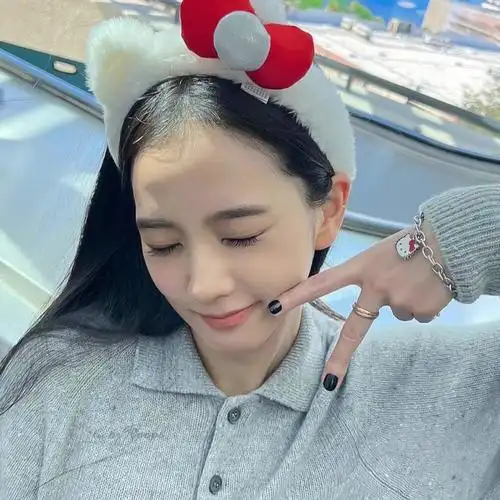 金智秀 头像 /图源见logo 676767侵删