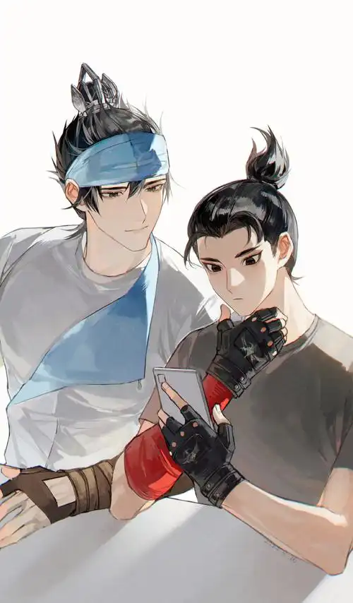 现在小情侣应该在片场一起拍新神.