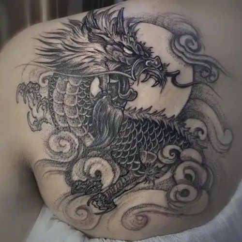 麒麟(遮盖)_纹身吧社区 - 纹身大咖