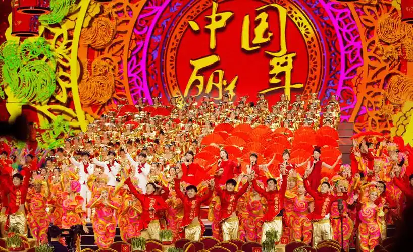 2017央视鸡年春晚现场