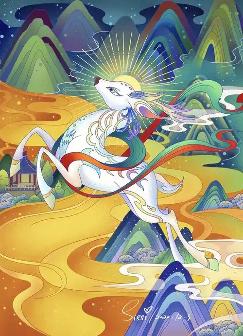 中国风插画练习