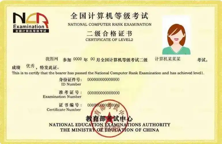 因为学生如果毕业后想从事相关工作,只难道计算机二级证书是远远不够