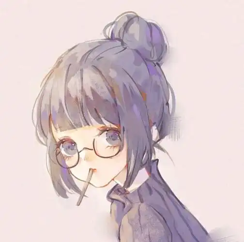 微笑头像动漫女生头像图片动漫女生头像希望你的可爱可以治愈一切不