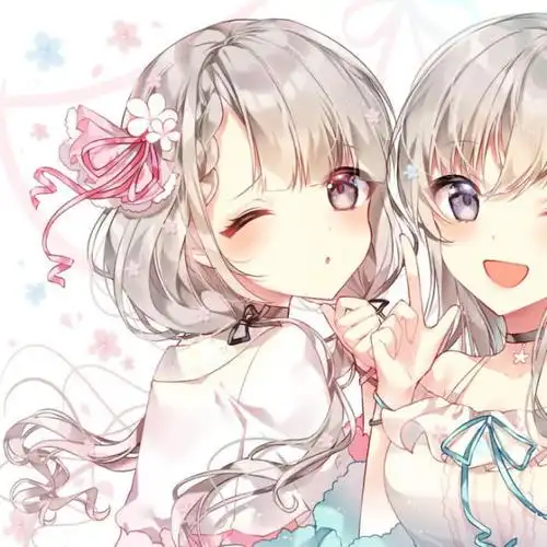 二次元·超hot闺蜜头像:我见了别人是欢喜,独独见了你是喜欢