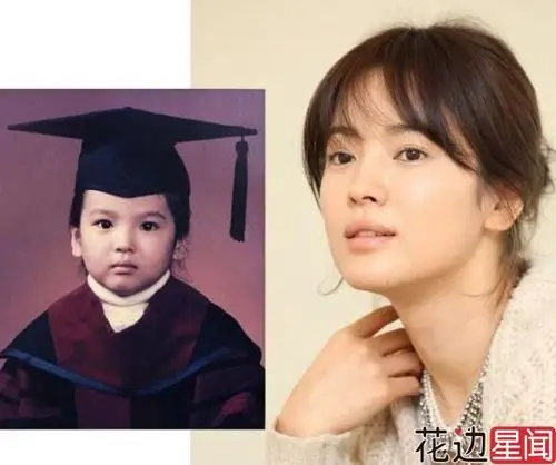 韩女星童年照水嫩大pk 天生丽质or后天美女