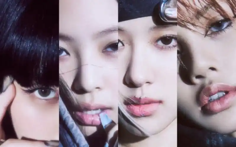 blackpink回归预告四人混剪纯享版,加起来不到20秒,很yg