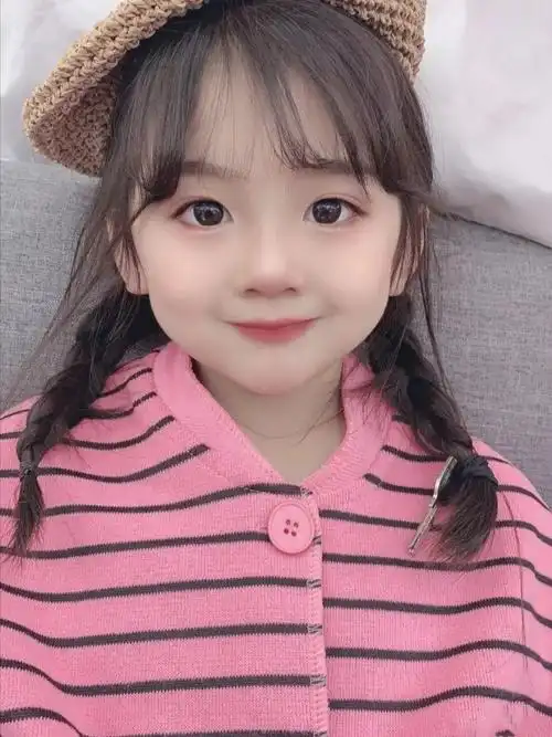 萌娃头像女生可爱搞怪 很受欢迎的小女孩头像