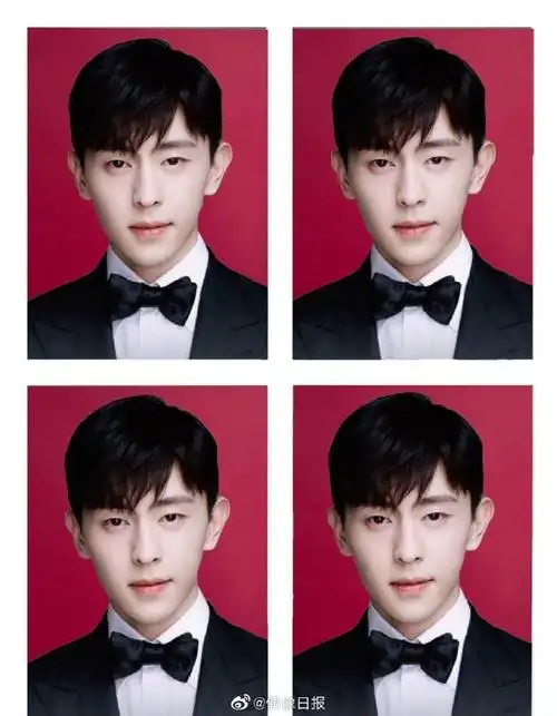 最美证件照分享大赛#伦家大宝贝来了邓伦最帅