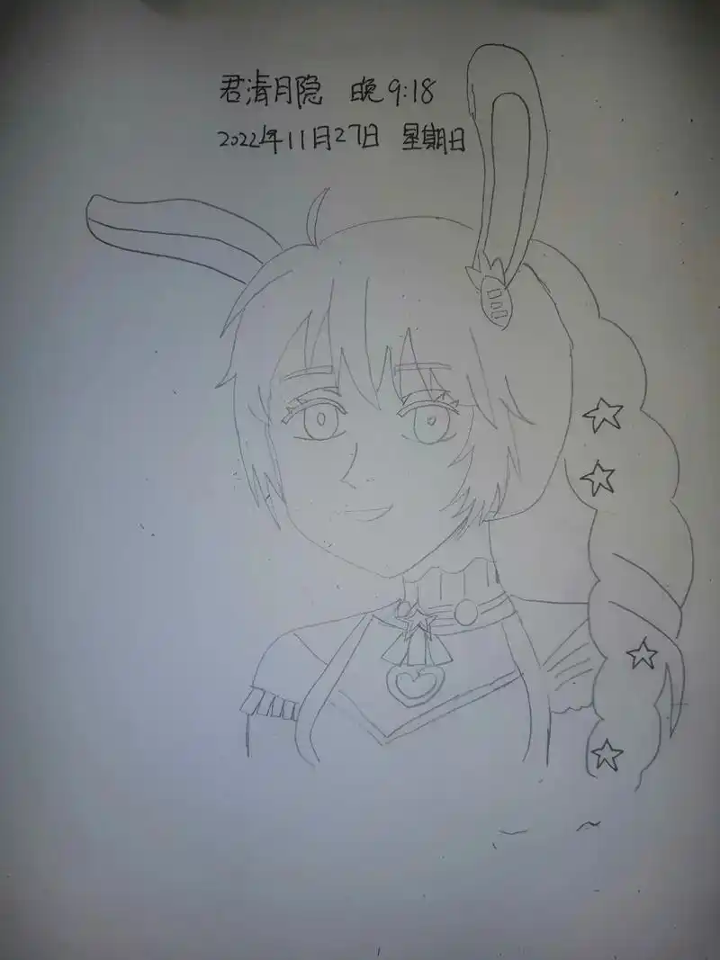 #小舞#简笔画#画画 #手绘 #临摹 - 抖音