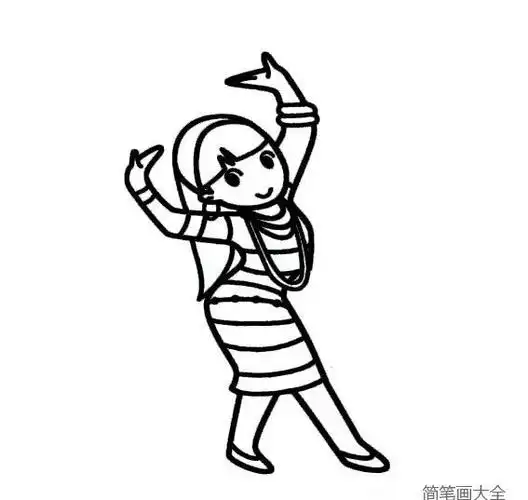 可爱的佤族少女