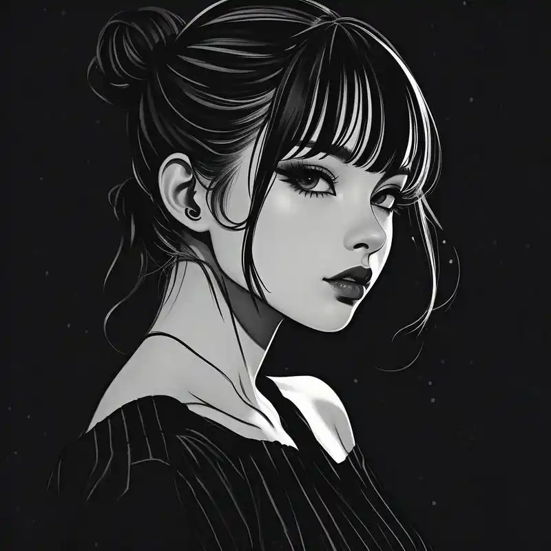 95有品位的女人头像,优雅又不失高级95