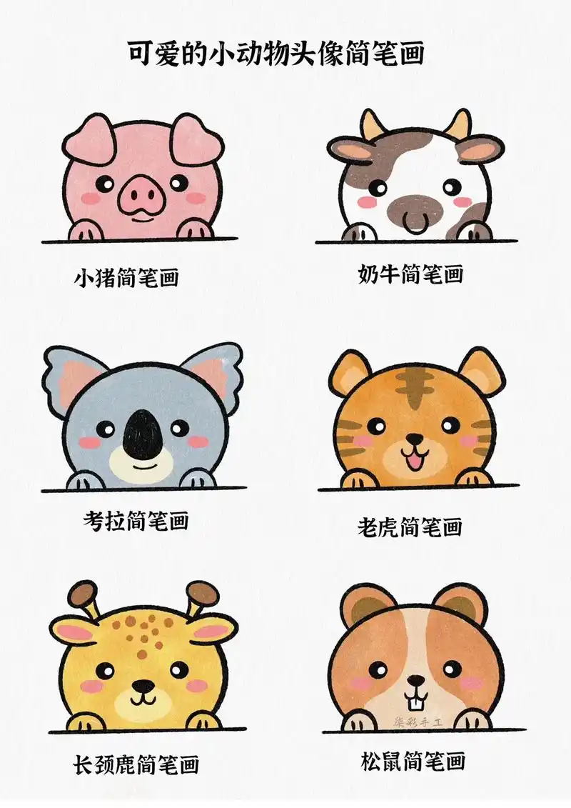 小动物简笔画 #简笔画 #亲子简笔画 #育儿简笔画 #简笔画教程 #幼儿