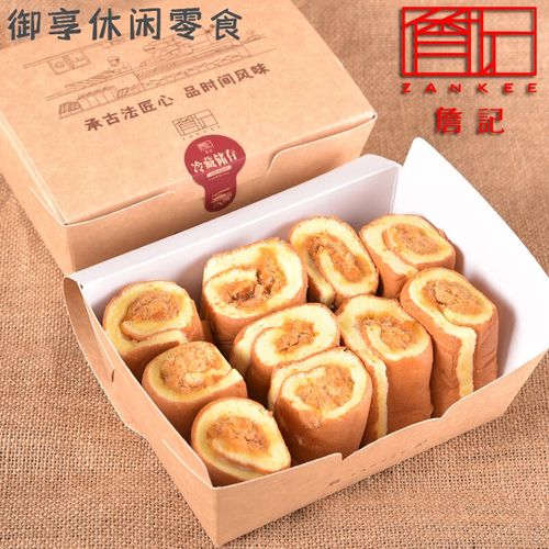 詹记宫廷桃酥王安徽合肥特产手工传统糕点肉松卷面包蛋糕零食500g