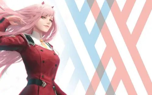 国家队 darling in the franxx002 zero two超高清壁纸 - 日本动漫