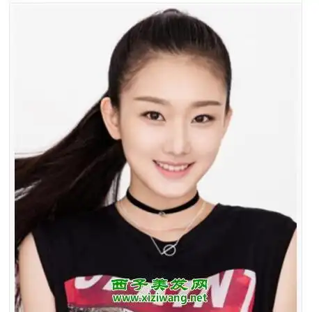 无刘海长发怎么扎才好看五款漂亮无刘海长发发型效果图