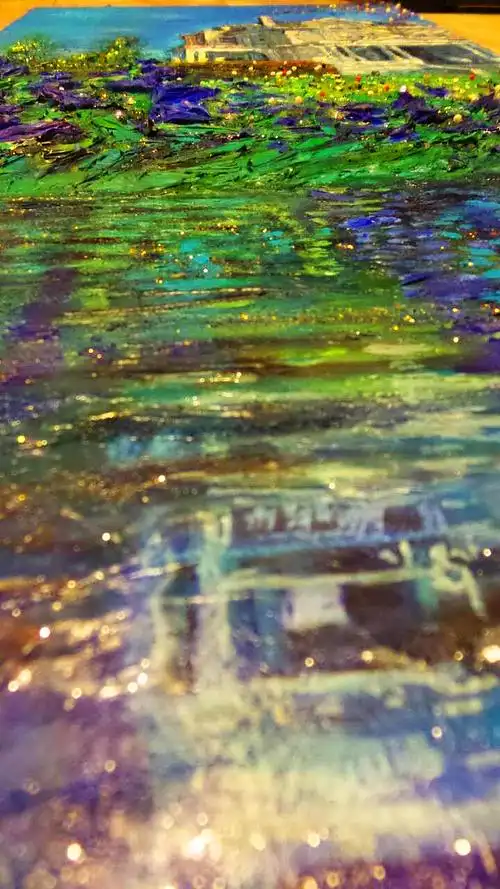 镶嵌立体画的简单过程