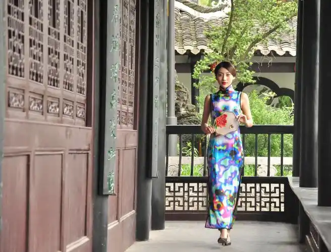 旗袍秀户外写真集_1