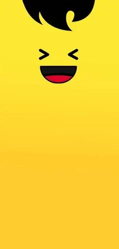 iphone可谓是最近刘海屏的鼻祖,这张壁纸保留了手机刘海,让它和自己