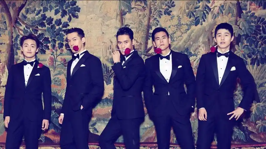 史上最帅伴郎团情难自禁的mm又撸了