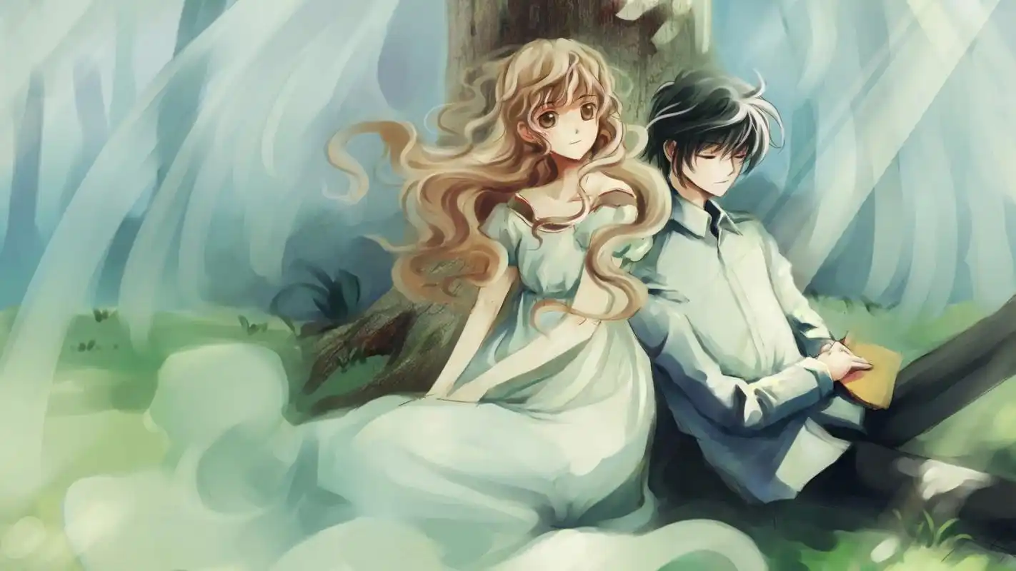 唯美浪漫情侣动漫主题壁纸图片