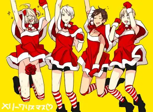 黑塔利亚 aph 恶友组 亚瑟柯克兰 法叔你 普爷 亲分