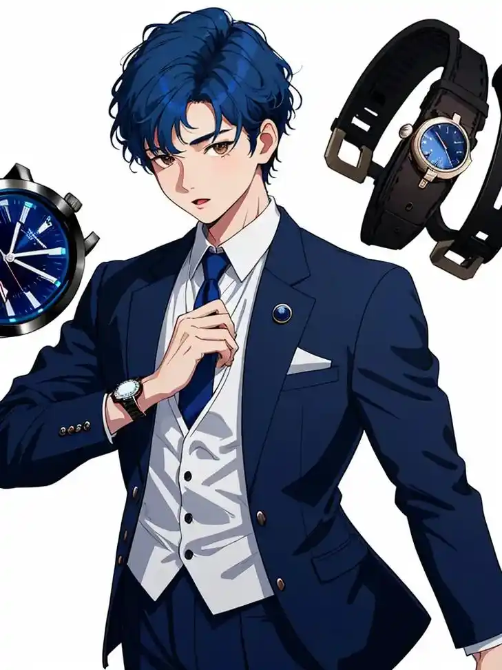 从漫画里走出来的男孩,卡通人色.#二次元原创 #卡通角色设计 - 抖音