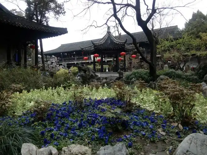 2017年3月24日星期五,游览扬州"个园".