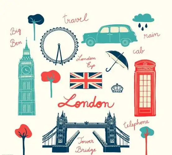英国卡通素材